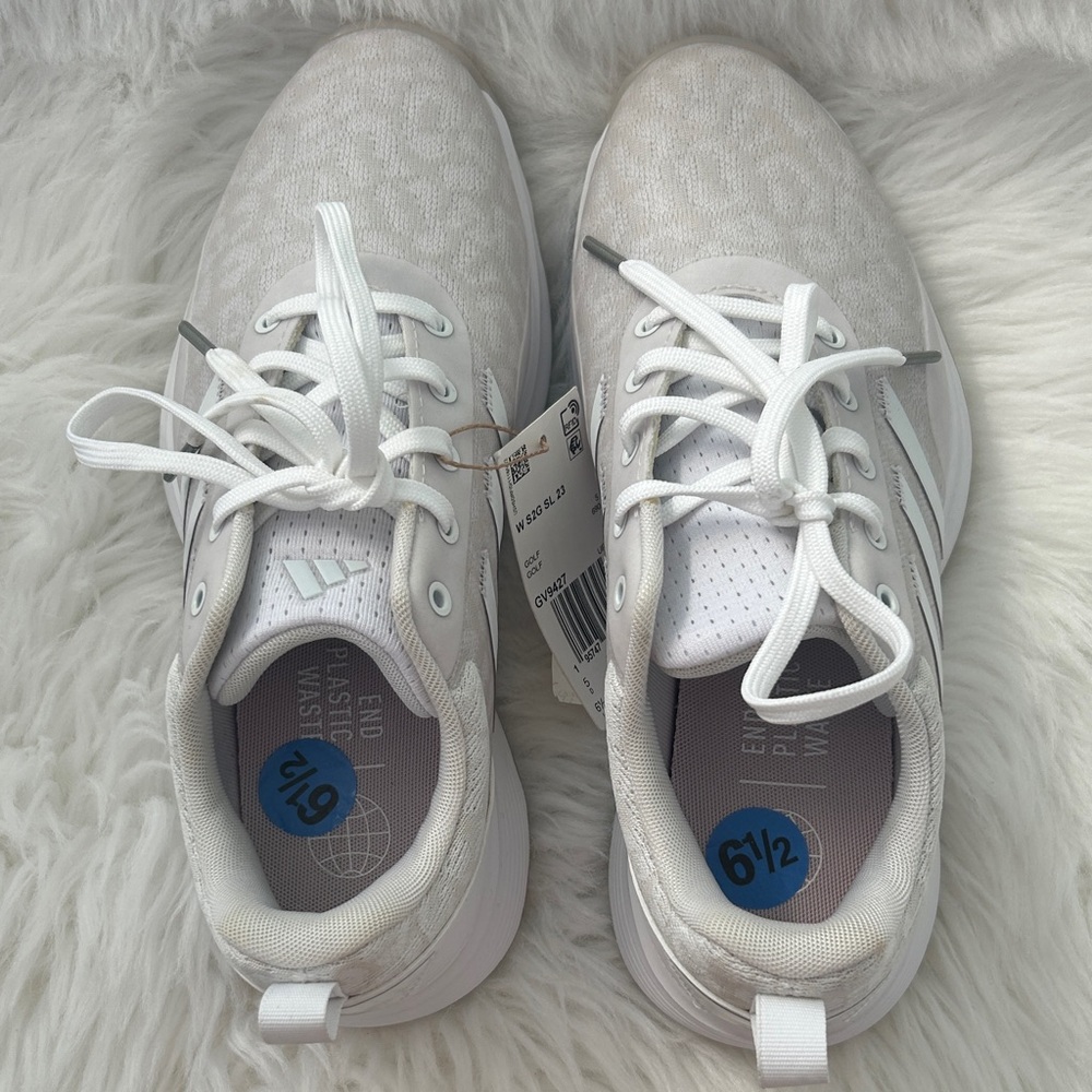 adidas White and Gray Athletic Shoes